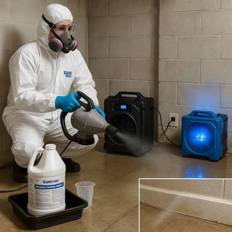 Sanitization and Odor Removal process in Pinckneyville, IL