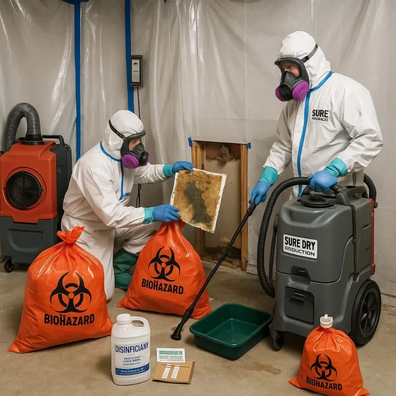 Contaminated Water Handling Protocols process in Pinckneyville, IL