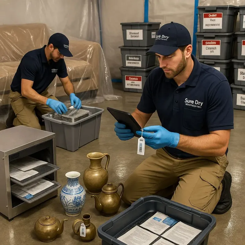 Content Protection and Restoration process in Pinckneyville, IL