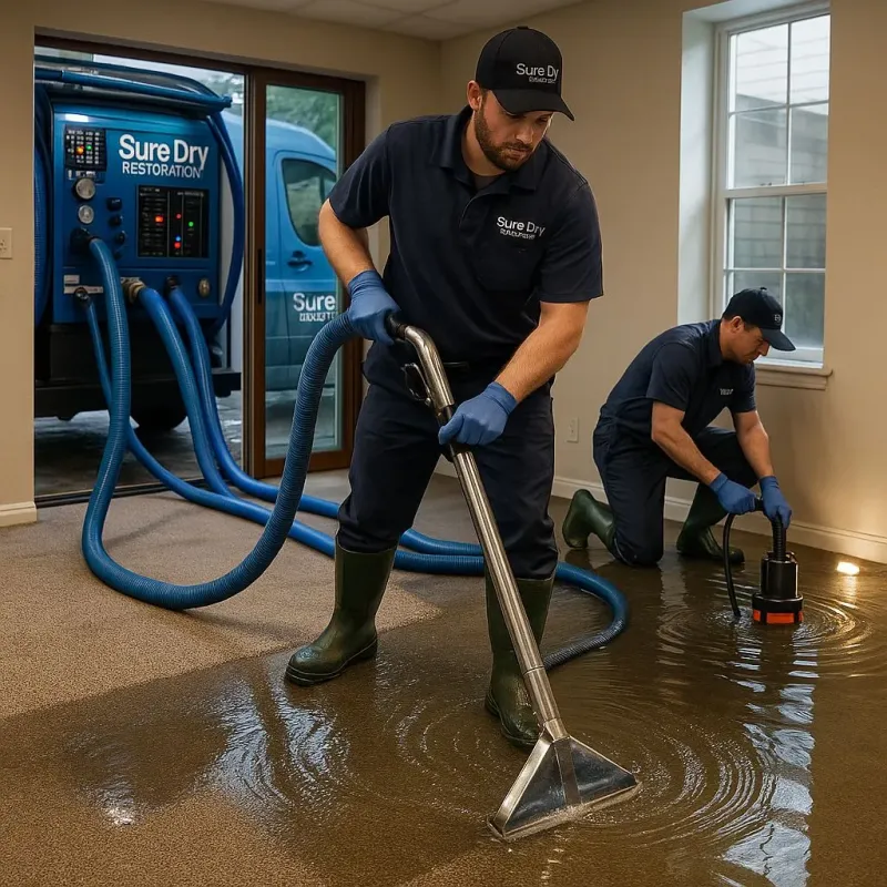 Water Extraction and Removal process in Pinckneyville, IL
